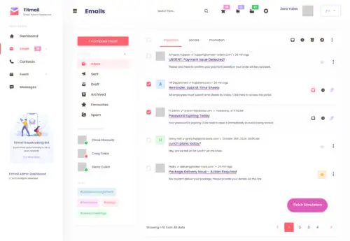 Inbox Trigger Email with 5 emails to explore